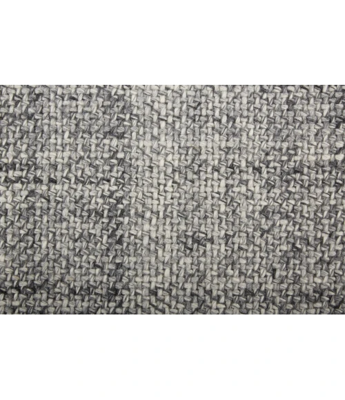 Feizy Naples Space Dyed In/Outdoor Flatweave, Charcoal Gray, 2ft x 3ft Area Rug