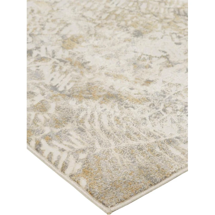 Feizy Parker SILVER/IVORY PRK3702F 9 ft. X 12 ft. Rectangle Rug