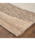 Feizy Pollock Bohemian & Eclectic Abstract, Brown/Tan/Ivory, 2' x 3' Accent Rug