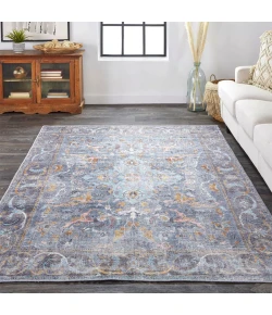 Feizy Percy 39AFF BLUE/MULTI Area Rug 7 ft. 10 in. X 9 ft. 10 in. Rectangle