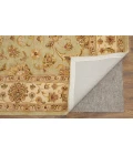 Feizy Wagner Classic Oriental, Tan/Brown/Green, 8' x 10' Area Rug