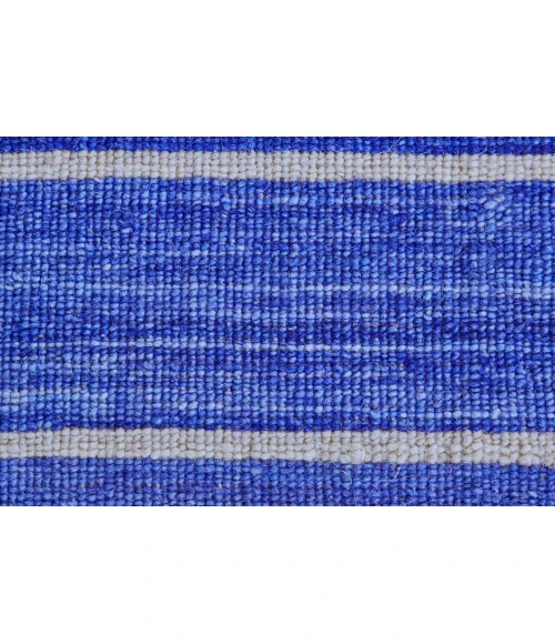 Feizy Santino Casual Stripes, Blue, 8' x 11' Area Rug