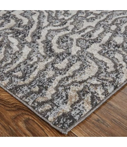 Feizy Vancouver 39FJF BEIGE/CHARCOAL Area Rug 2 ft. 10 in. X 7 ft. 10 in. Rectangle