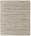 Feizy Ashby Scandinavian Stripes, White/Tan, 2' x 3' Area Rug