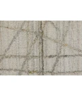 Feizy Whitton Casual Abstract, Ivory/Gray, 9' x 12' Area Rug