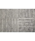 Feizy Alford Minimalist Eyelash Wool Rug, Silver Gray/Ivory, 11ft-6in x 15ft Area Rug