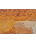 Feizy Anya Industrial Abstract, Red/Orange/Ivory, 2' x 3' Area Rug