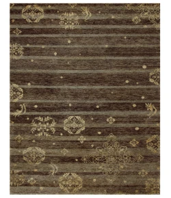 Feizy Qing 6064F SOIL Area Rug 8 ft. 6 in. X 11 ft. 6 in. Rectangle