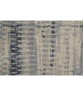 Feizy Palomar Hand-Knot Abstract Area Rug, Light Beige/Denim Blue, 2x6in x 8ft
