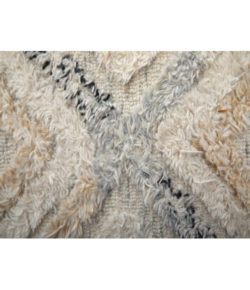 Feizy Anica IVORY/BLUE ANC8004F 6 ft. X 9 ft. Rectangle Rug