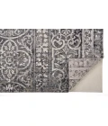 Feizy Kano Casual Distressed, Gray/Ivory/Taupe, 8'-9" x 8'-9" Round Rug