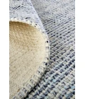 Feizy Naples Space Dyed In/Outdoor Flatweave, Dusty Blue, 5ft x 8ft Area Rug