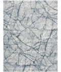 Feizy Atwell Contemporary Marble Accent Rug, Teal Blue/Gray, 3ft x 5ft