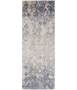 Feizy Laina 39G7F BLUE/BEIGE Area Rug 3 ft. X 10 ft. Runner