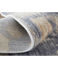 Feizy Laina Industrial Gradient & Ombre, Tan/Ivory/Blue, 3' x 12' Runner
