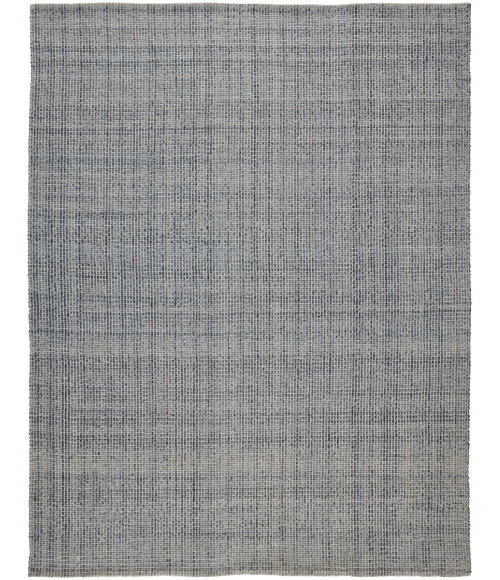 Feizy Naples Space Dyed In/Outdoor Flatweave, Dusty Blue, 5ft x 8ft Area Rug