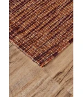 Feizy Mattison Orange/Brown 7483828F 9ft.10in. x 9ft.10in. Round Rug