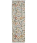 Feizy Karina Persian, Gray/Yellow/Red, 2'-6" x 8' Runner