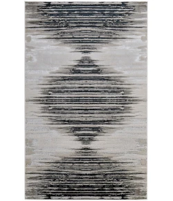 Feizy Micah 39LRF BLACK/SILVER Area Rug 1 ft. 8 in. X 2 ft. 10 in. Rectangle