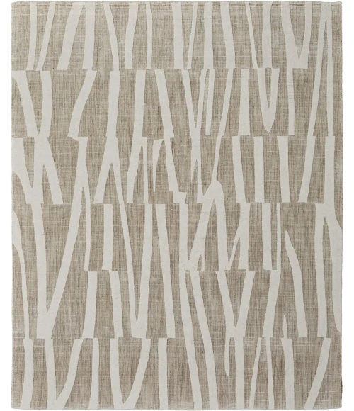 Feizy Peconic Tan/Ivory T23T8009 8ft. x 10ft. Rect. Rug