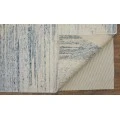 Feizy Brighton Casual Abstract, Ivory/Blue/Silver, 11'-6" x 15' Area Rug