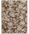 Feizy Saphir Zam Craftsman Floral & Botanical, Brown/Tan/Gray, 2'-6" x 8' Runner