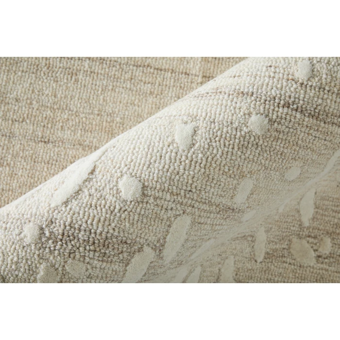 Feizy Winston Ivory WNS8B06F 5ft. x 8ft. Rect. Rug