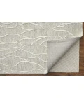 Feizy Enzo Casual Abstract, Taupe/Ivory, 9'-6" x 13'-6" Area Rug