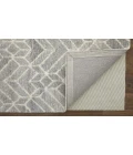 Feizy Asher Industrial Geometric, Taupe/Gray/Ivory, 12' x 15' Area Rug