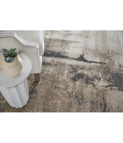 Feizy Richmond Tan/Gray RCH39R7F 2ft.6in. x 7ft.3in. Rect. Rug