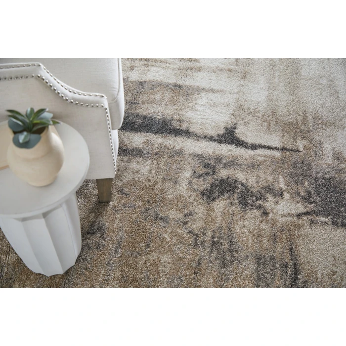 Feizy Richmond Tan/Gray RCH39R7F 2ft.6in. x 7ft.3in. Rect. Rug