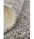 Feizy Naples Space Dyed In/Outdoor Flatweave, Charcoal Gray, 2ft x 3ft Area Rug