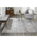Feizy Cadiz Industrial Oriental, Gray/Taupe/Ivory, 11'-6" x 14'-6" Area Rug