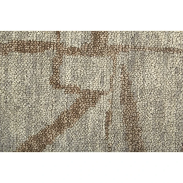 Feizy Sutton Tan/Orange T05T6003 9ft.6in. x 13ft.6in. Rect. Rug