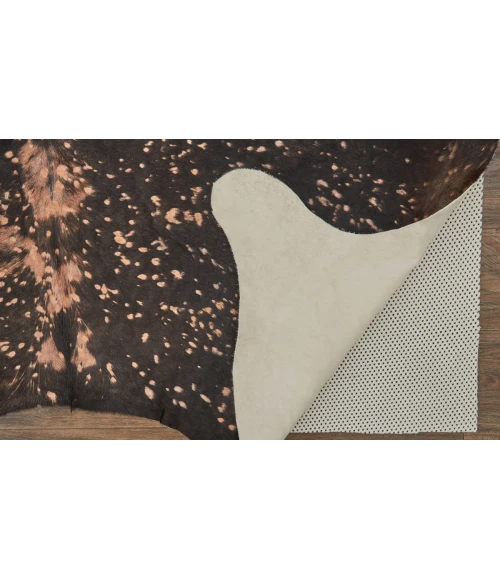 Feizy Ellyse Cabin & Lodge Animal Print, Brown, Large Shaped Rug