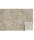 Feizy Aura Classic Oriental, Ivory/Gold, 8' x 10' Area Rug