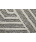 Feizy Lytton Gray/Ivory T24T8010 12ft. x 15ft. Rect. Rug