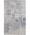 Feizy Zarah Bohemian & Eclectic Abstract, Gray/Taupe/Blue, 8' x 10' Area Rug