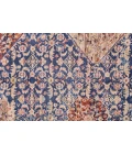 Feizy Torina Classic Oriental, Blue/Red/Gold, 9'-6" x 12'-7" Area Rug