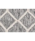 Feizy Belfort Cottage Trellis & Lattice, Gray/Black/Ivory, 12' x 15' Area Rug