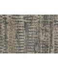 Feizy Palomar Luxe Hand-Knot Area Rug, Charcoal Gray/Light Beige, 9x6in x 13x6in