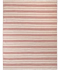 Feizy Duprine Casual Stripes, Red/Ivory, 10' x 14' Area Rug