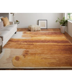 Feizy Anya 8921F TERRACOTTA/IVORY Area Rug 2 ft. X 3 ft. Rectangle