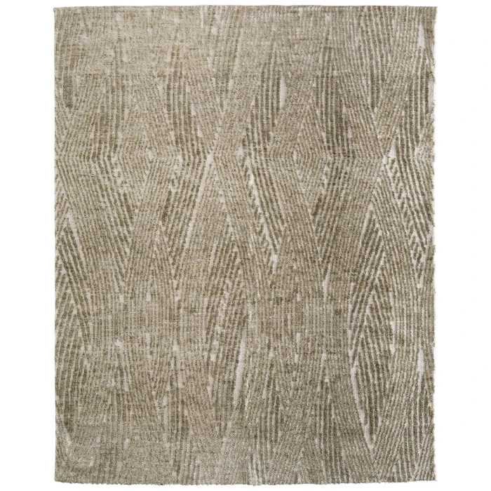 Feizy Colton Green/Tan 8748A53F 5 ft. X 8 ft. Rect. Rug