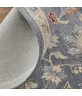 Feizy Rylan Tufted Persian Floral Rug, Blue/Red/Ivory,  2ft x 3ft Area Rug
