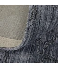 Feizy Whitton Industrial Abstract, Gray/Blue, 8' x 10' Area Rug