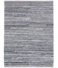 Feizy Alden Contemporary Bohemian Shag Rug, Ivory/Dark Gray, 8ft x 10ft Area Rug