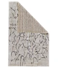 Feizy Cosmo Cabin & Lodge Abstract, Gray/Black/Silver, 2' x 3' Accent Rug
