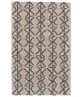 Feizy Enzo Global Geometric, Black/Taupe/Gray, 9'-6" x 13'-6" Area Rug