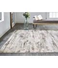 Feizy Parker SILVER/BEIGE PRK3719F 9 ft. X 12 ft. Rectangle Rug